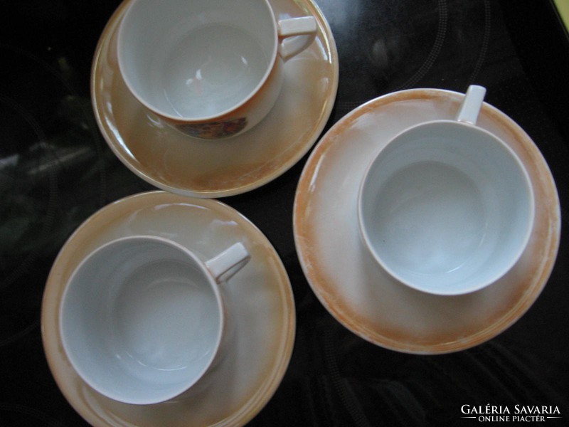 Drasche scene tea set