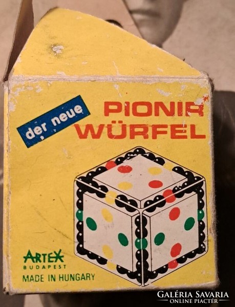 Pionir cube retro pioneer tsz logic game + original box (rubik style)