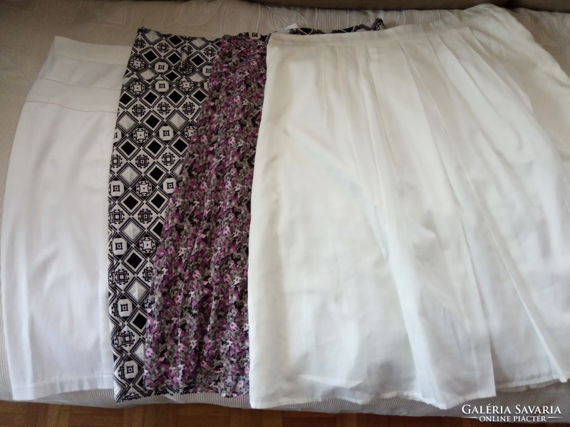 42-Es/14 women's skirt skirts in mint condition together 4 pcs