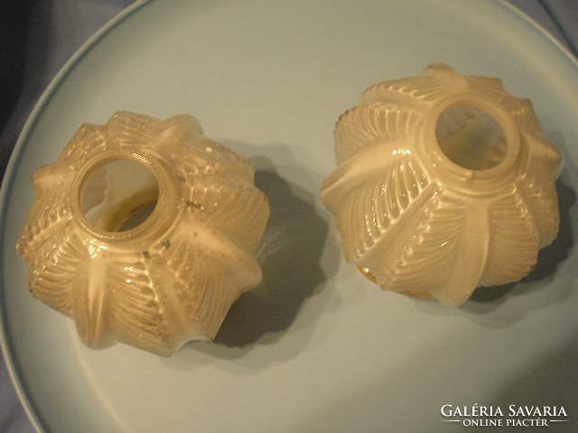N9 antique special lamp covers white + yellow also for sale for wall brackets real collector's rarities