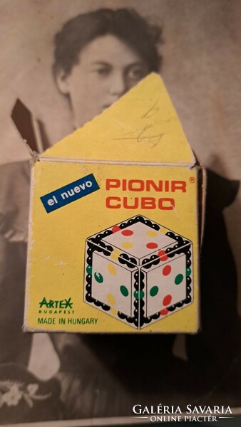 Pionir cube retro pioneer tsz logic game + original box (rubik style)