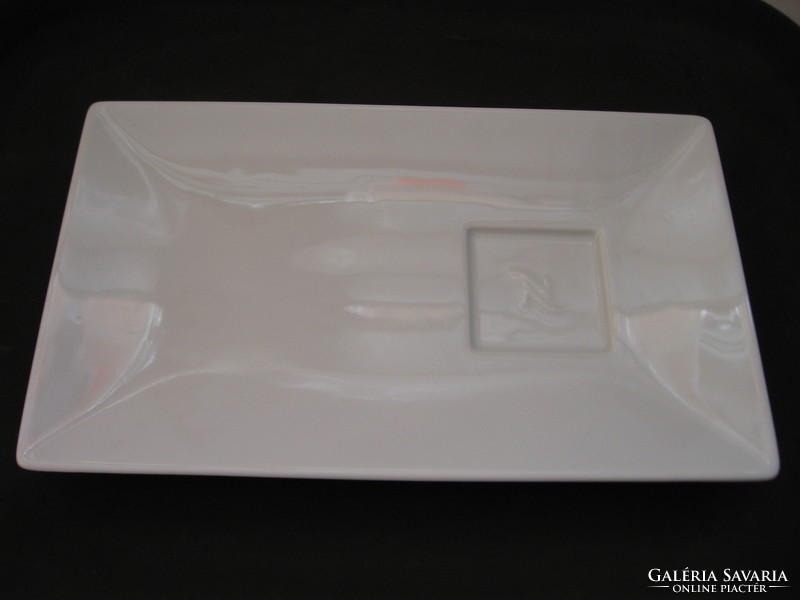 Nespresso porcelain tray and plate