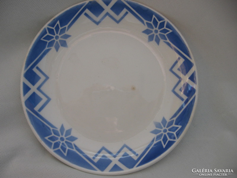 Digoin sarreguemines coppelia blue plate