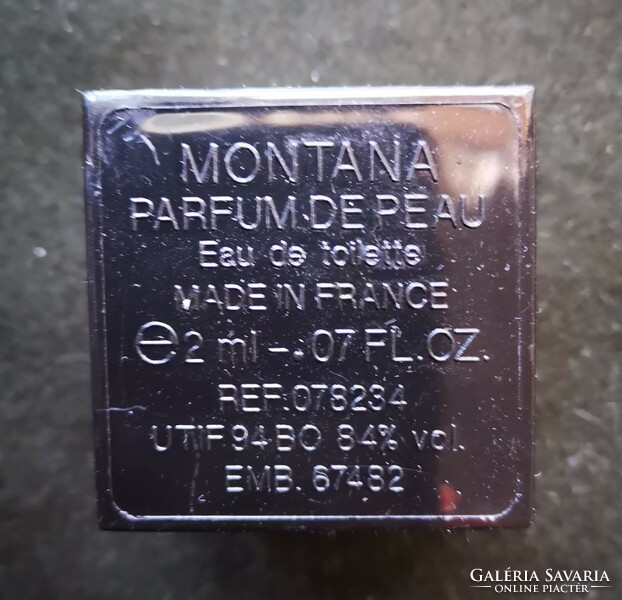 Vintage Montana Parfum de peau edt 2 ml dobozában