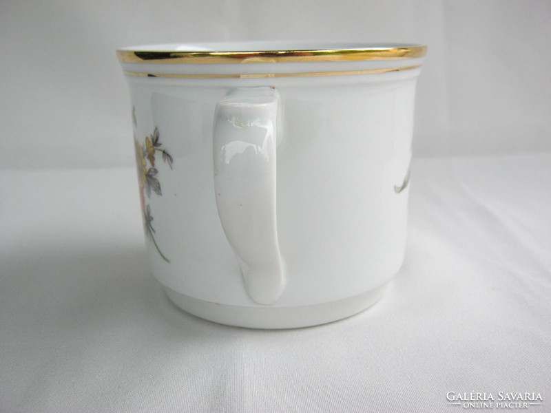 Retro Czechoslovak thun porcelain large mug