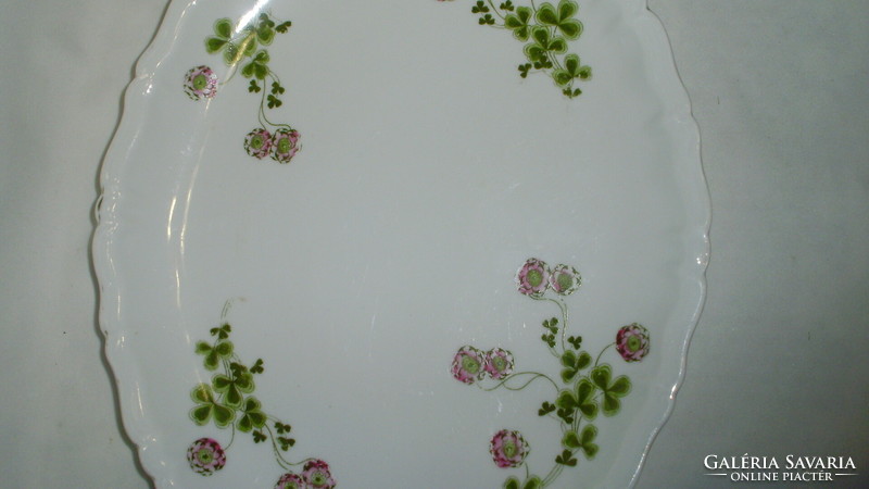 Antique, floral, convex decoration, reinforced bottom, serially numbered steak bowl