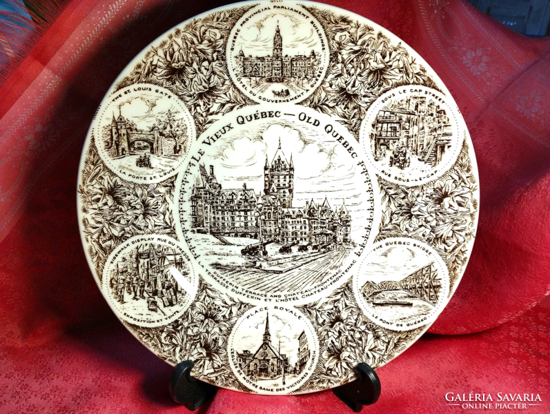 Beautiful English porcelain decorative plate