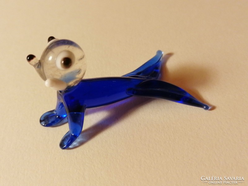 Cute glass seal, mascot figure 1.