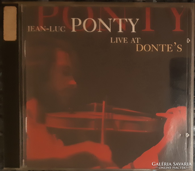 JEAN - LUC PONTY   LIVE AT DONTE'S  -   JAZZ CD !