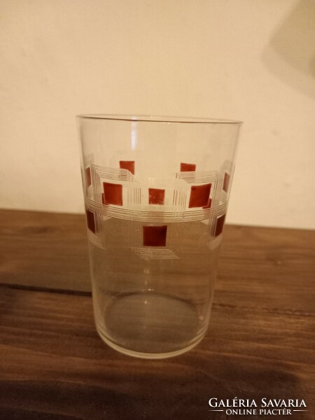 Retro 60s thin-walled glass tumbler