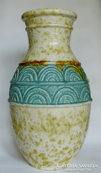 Austria retro ceramic floor vase.