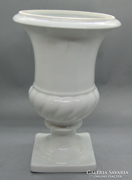 B328 Limoges porcelain goblet vase