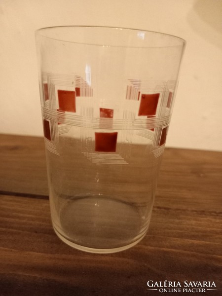 Retro 60s thin-walled glass tumbler