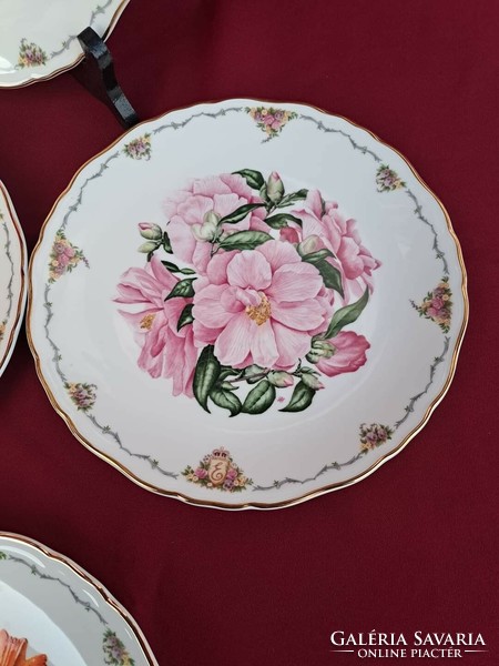 Royal albert english ii. Pansy rose plate from Queen Elizabeth's favorite flowers series