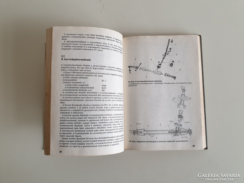 Retro old car owner's manual dacia 1300 manual 1986