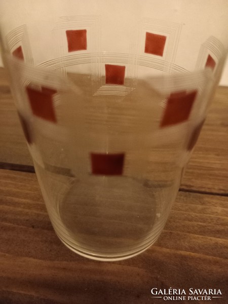 Retro 60s thin-walled glass tumbler