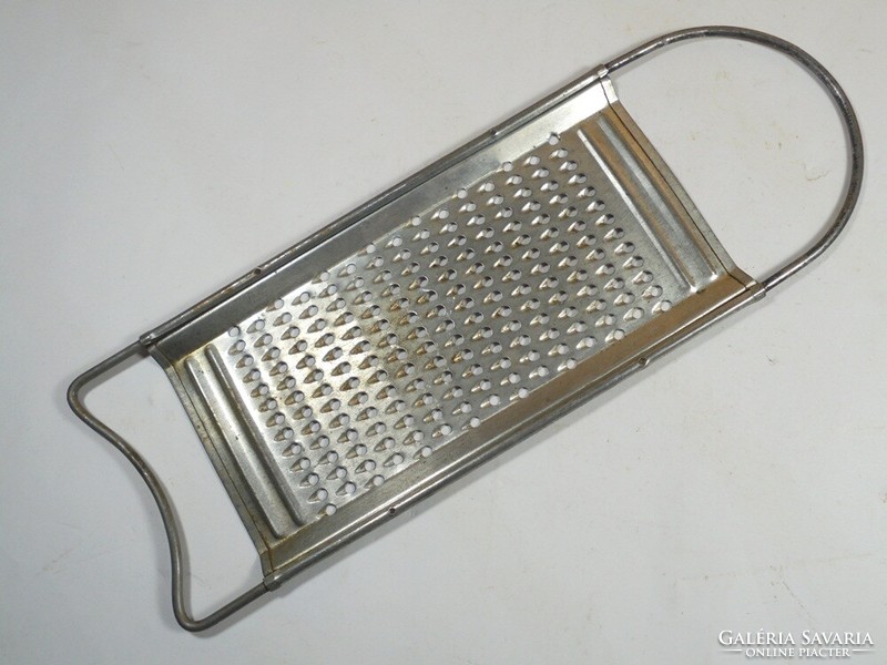 Old retro metal kitchen kitchen grater cheese grater approx. - 1970s - 24.5 cm long