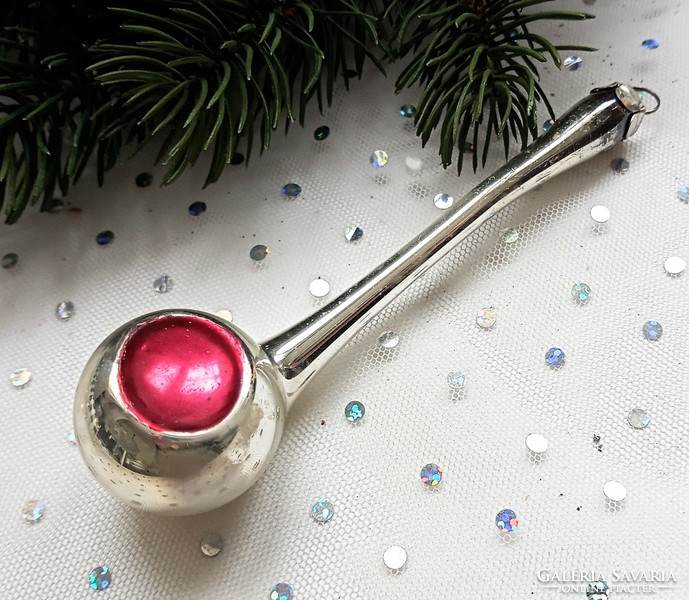 Old pipe Christmas tree ornament 12cm