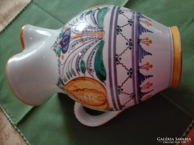 Ceramic jug with Haban pattern, 20 cm high