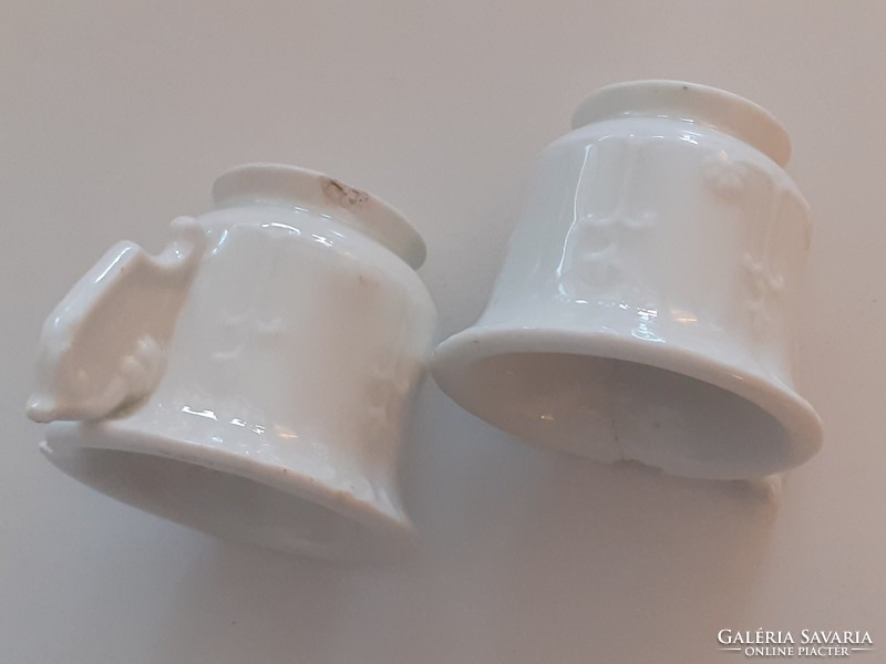 Antik porcelán kávés csésze 2 db sérült