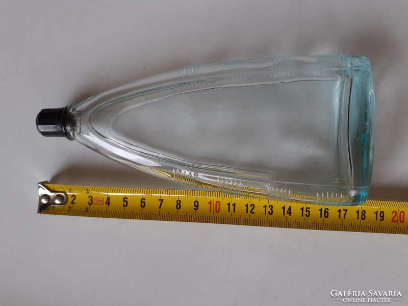 Retro hajápolós üveg vintage Schwarzkopf palack 17.5 cm