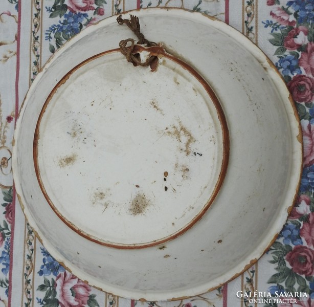 19th century earthenware jug and bowl set