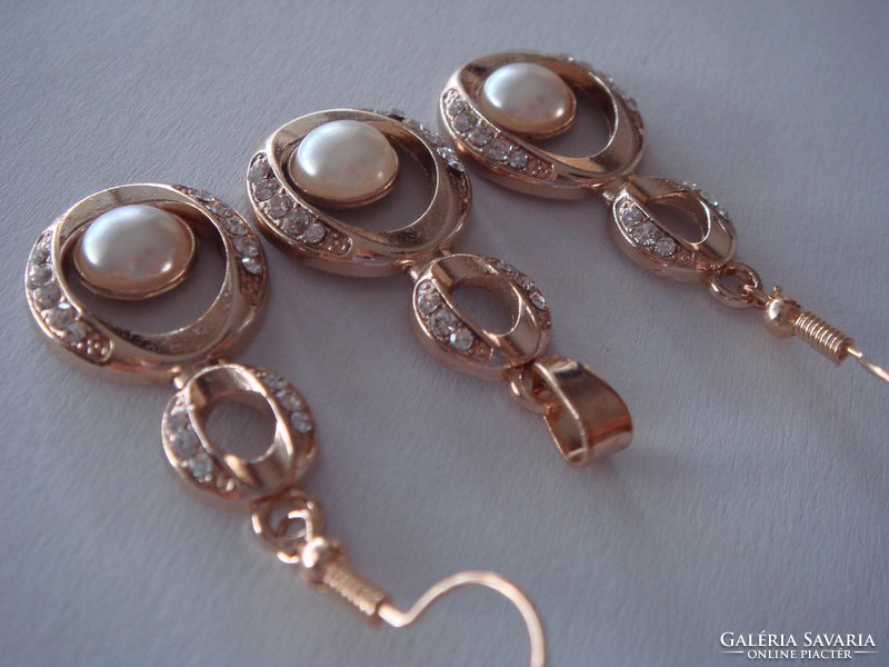 Jewelry beaded women's pendant earrings