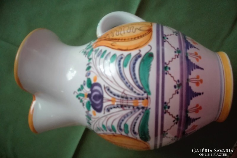 Ceramic jug with Haban pattern, 20 cm high