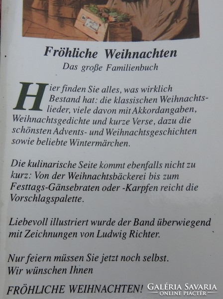 Német nyelvű  könyv _ 	 Fröhliche Weihnachten - das grosse Familienbuch