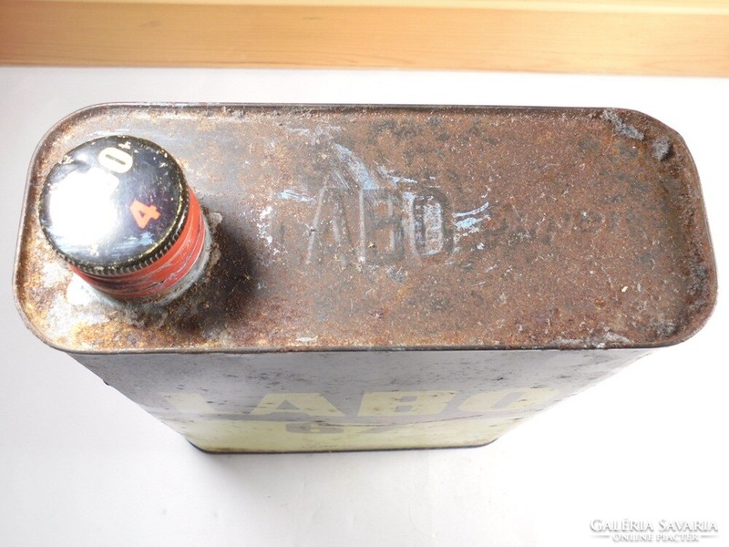 Retro labo industrie super 67 oil can - car motor oil advertising - made in France