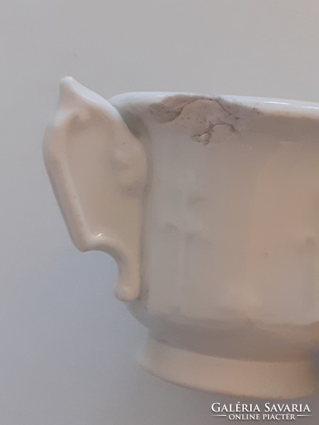 Antik porcelán kávés csésze 2 db sérült