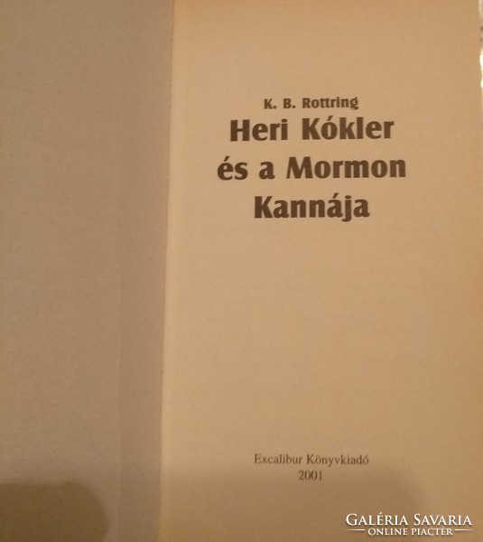 K. B. Rottring: heri kökler and Marmon's can, negotiable