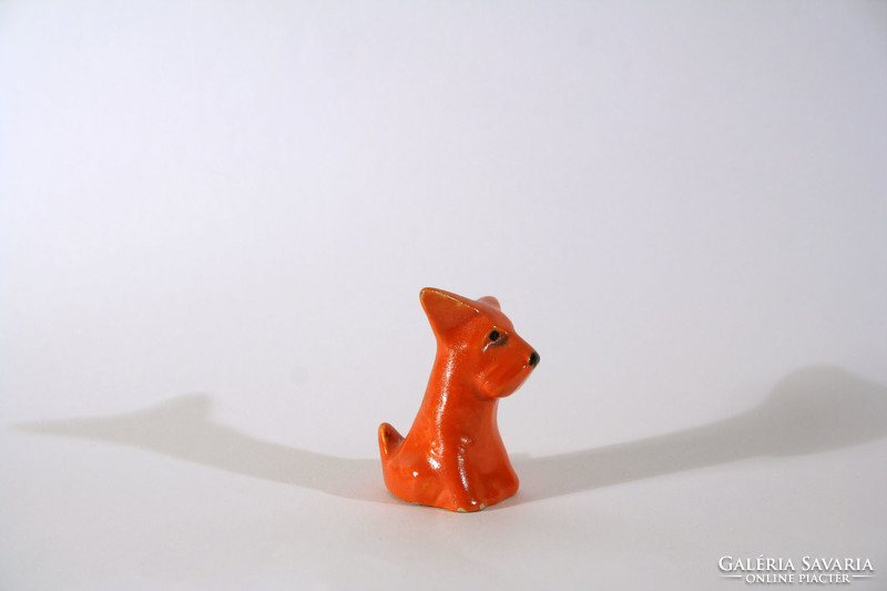 Rudolf podany ceramic mini ceramic fox dog fox terrier fox terrier