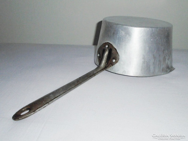 Retro aluminum container - kettle - marked, made in Hungary