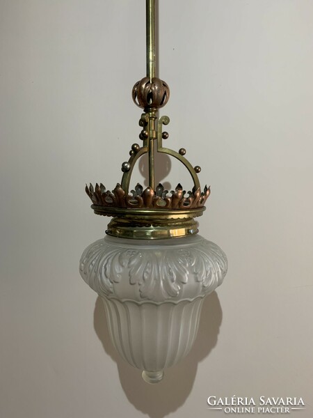 Antique copper pendant lamp