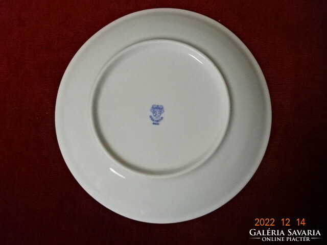 Alföldi porcelain small plate with daisy pattern, diameter 19.5 cm. He has! Jokai.