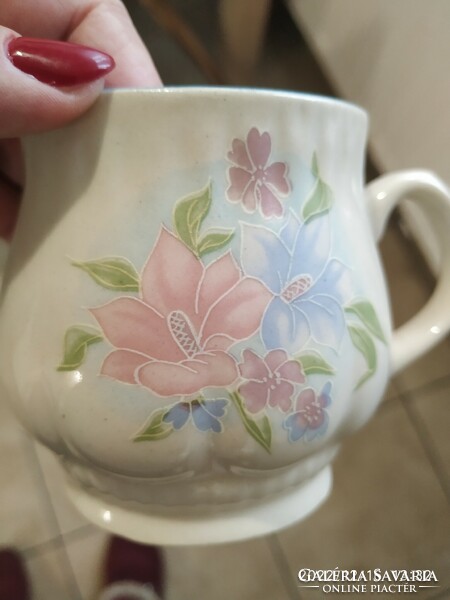 Ceramic flower cup, set of 6 for sale!