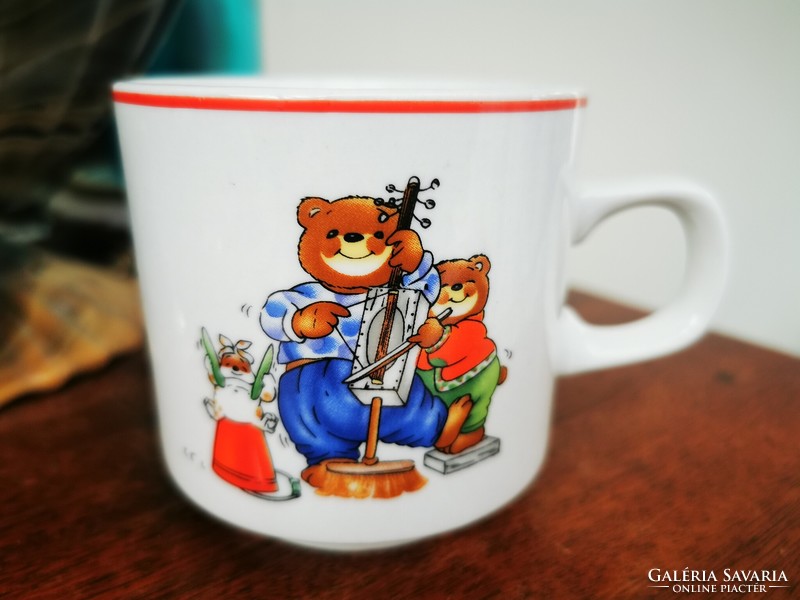 Teddy bear story mug