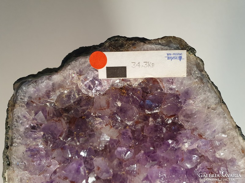 Ametiszt ásvány geóda 34 kg