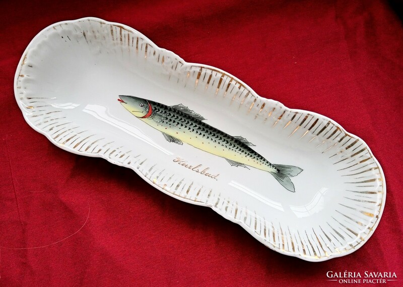 Antique fish bowl 34x12x5cm