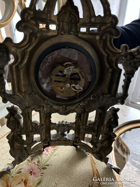 Mechanical Spanish fireplace clock