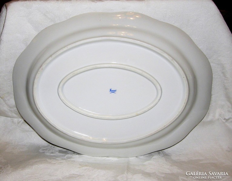 Herend large serving bowl 41.5 x 31 cm