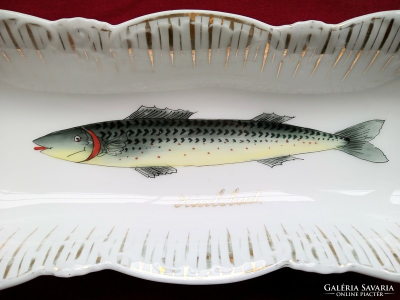 Antique fish bowl 34x12x5cm