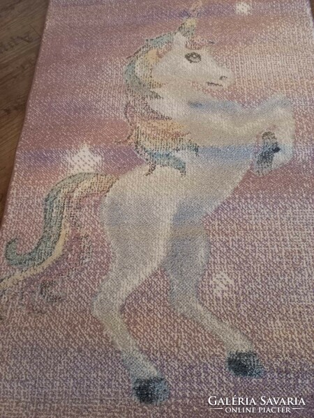 New! Children's rug with unicorn pattern 80x150 cm in several colors!!!