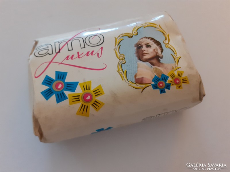 Retro amo luxury soap with vintage toilet soap