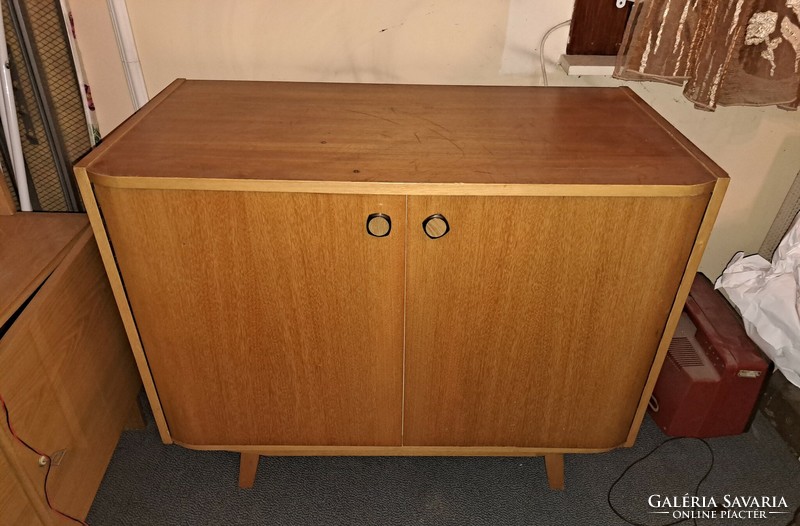 Beautiful mid-century Great Plains furniture factory TV stand cabinet nostalgia