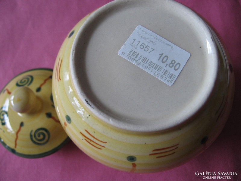 Indian new ceramic sugar bowl