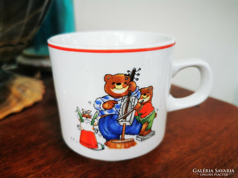 Teddy bear story mug