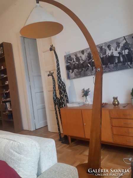 A surprisingly large decorative vintage Italian floor lamp for sale and rent