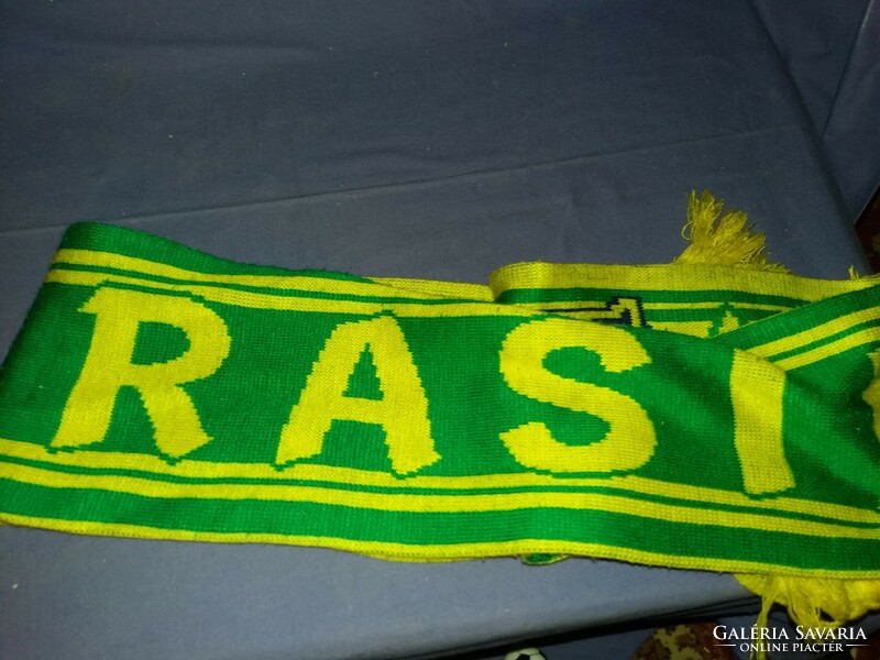 Retro knitted football never used brasil brazil fan scarf for the street even in the cold according to the pictures